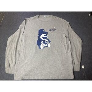 Lot, Stock & Barrel Los Angeles Warehouse Long Sleeve Heather Grey Tee XL